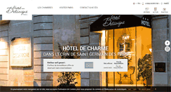 Desktop Screenshot of hoteldelavigne.com