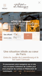 Mobile Screenshot of hoteldelavigne.com